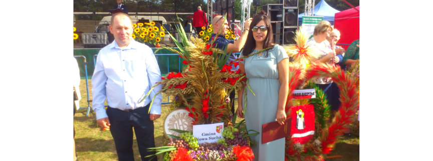 Gmina Nowa Sucha na Dożynkach Powiatowych