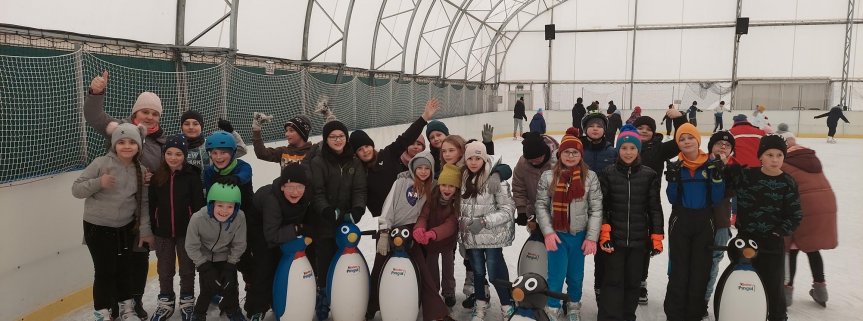 Wychowanie fizyczne na lodowisku