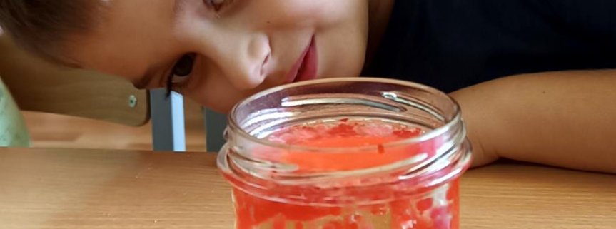 Eksperyment "Lawa w szkle"