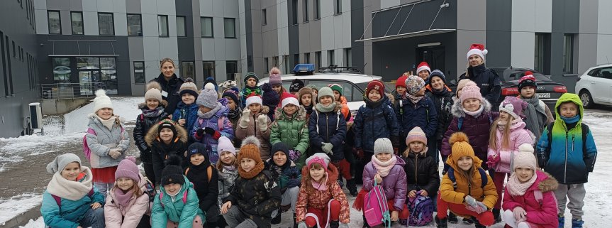 Wycieczka na komisariat policji w Sochaczewie