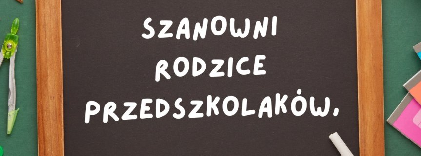 Rozpoczęcie roku szkolnego dla dzieci z oddziałów przedszkolnych