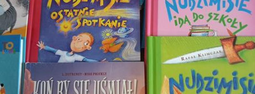 Nowości w bibliotece szkolnej. 
