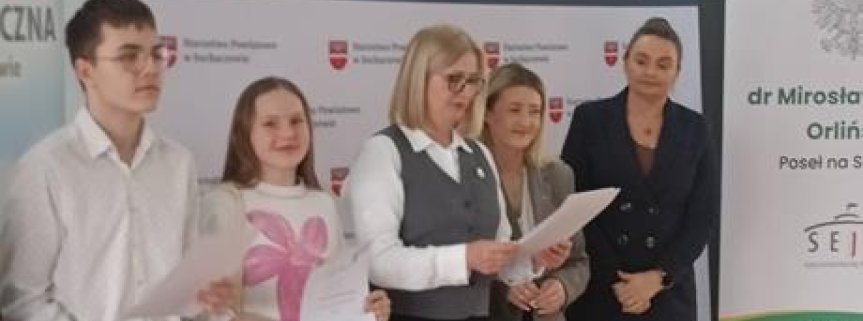 Udział w XXIII edycji konkursu powiatowego ,,Tę książkę warto przeczytać". 