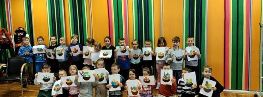 Wycieczka szkolna do Muzeum w Łowiczu - grupy przedszkolne - piecio i  sześciolatków.